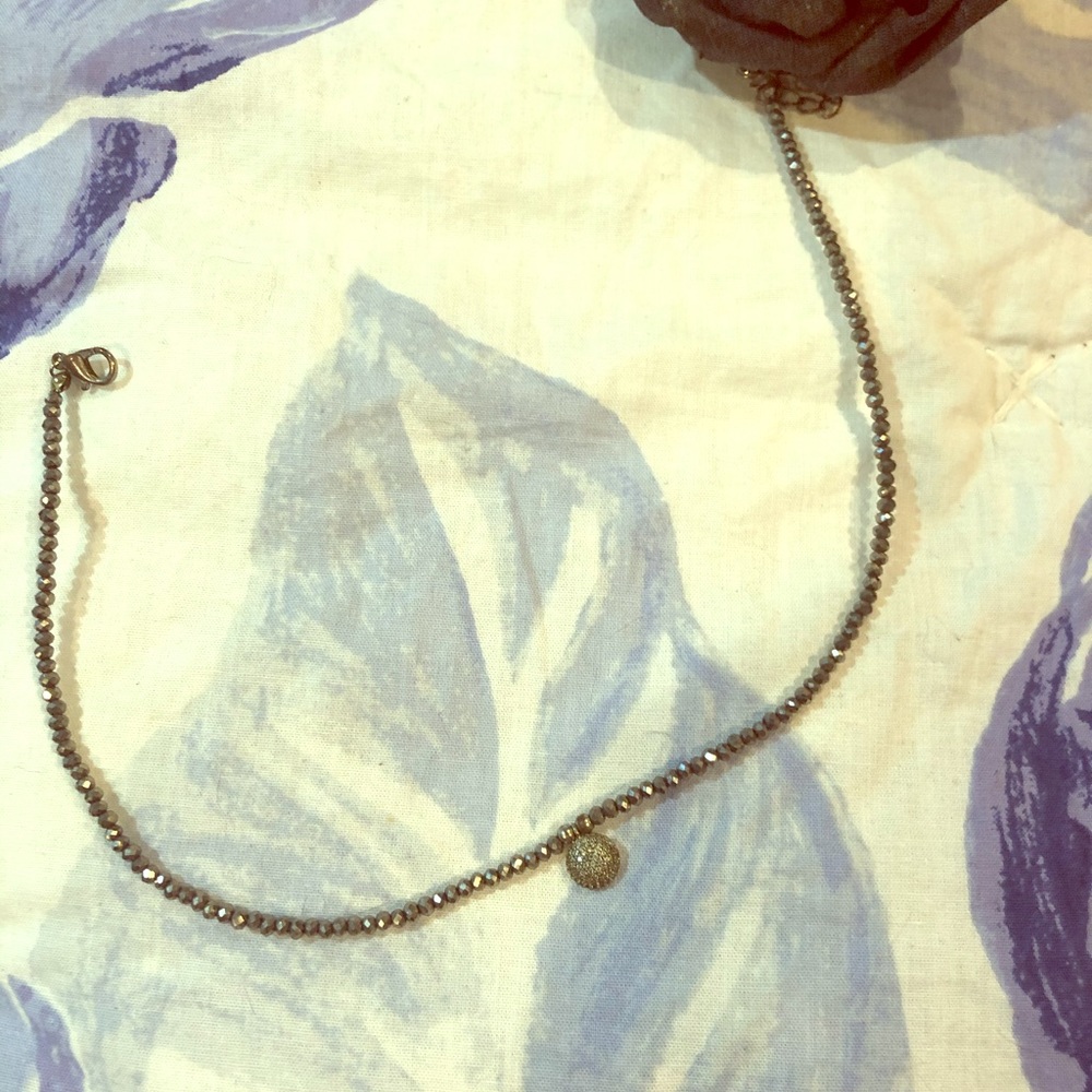 Shimmery Choker
